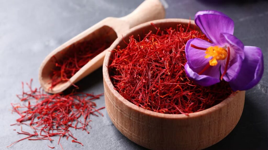 квітка та цибулина шафрана - найдорожча спеція у світі