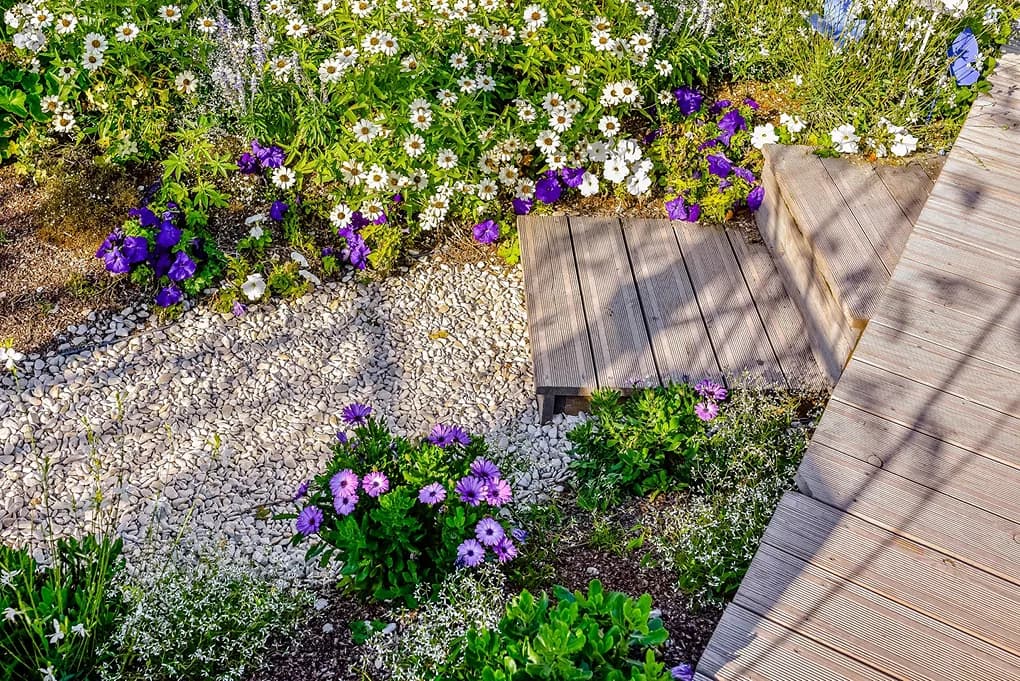 як створити привабливу гравійну доріжку