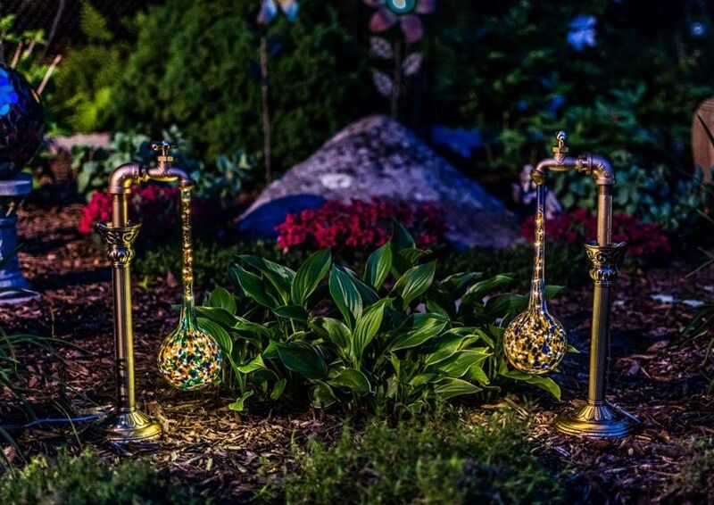 Садові світильники на сонячних батареях своїми руками