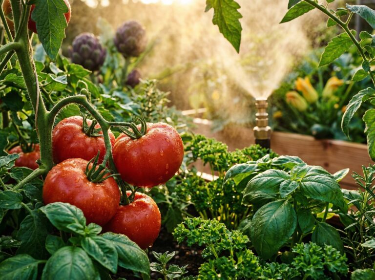 технології створюють врожай на городі