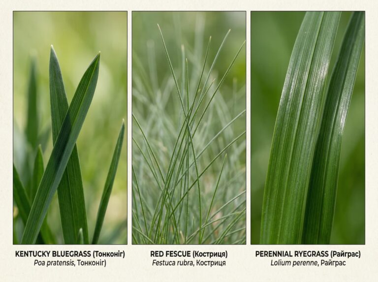 сорти газоної трави